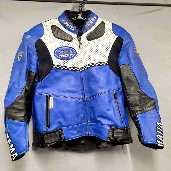 Yamaha Jackets & Coats Yamaha Leather Racing Jacket By Hein Gericke